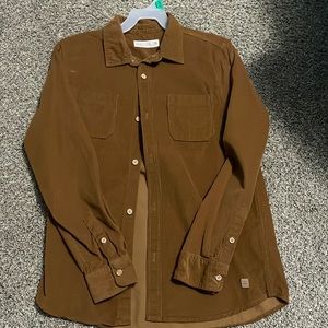 Zara youth corduroy button up